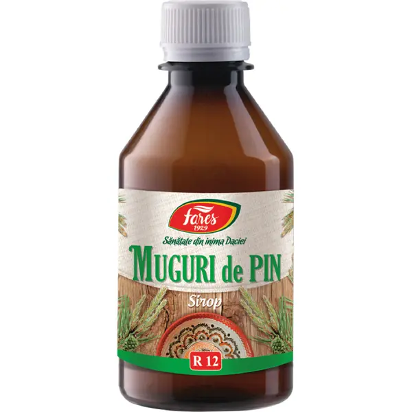 Sirop Muguri de pin, 250 ml, Fares