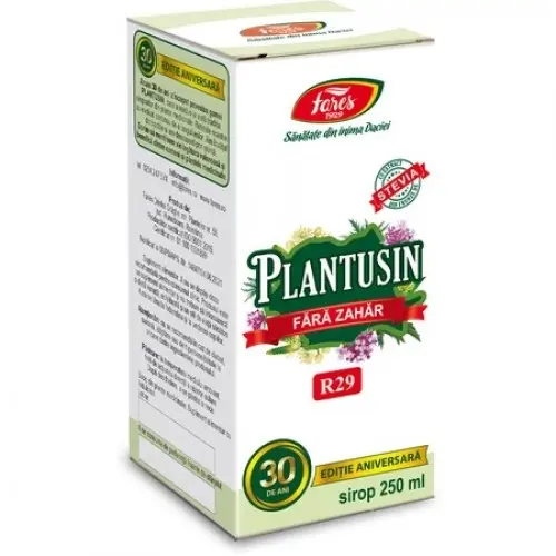 Sirop Plantusin fara zahar pentru diabetici Fares, 250ml (R29) Zephyr Labs