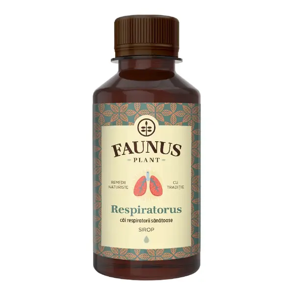Sirop Respiratorus, 200 ml, Faunus Plant