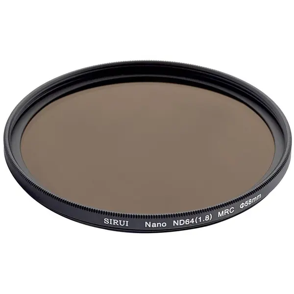 Sirui Filtru Sirui ND6458A Nano ND 1.8 (ND64) 58mm densitate neutra