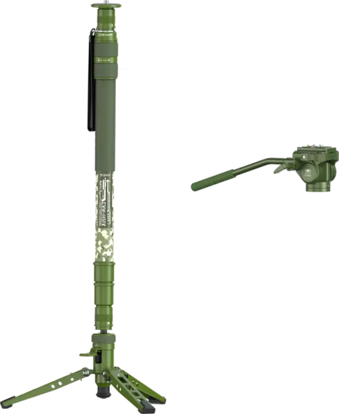 Sirui Monopod Video Set Pedal Version Camouflage CVM-145P + CT5X