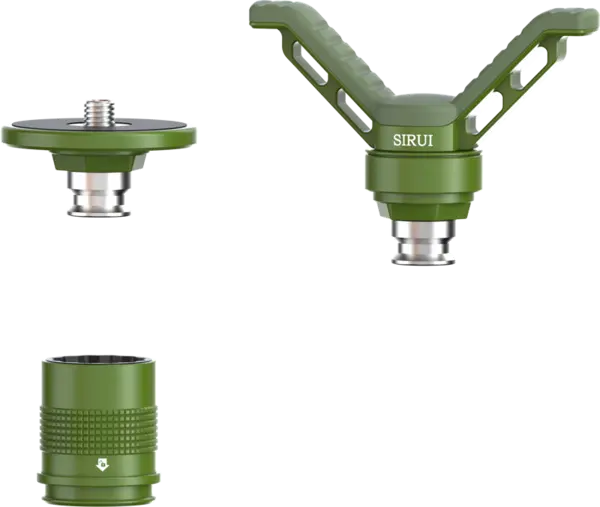 Sirui Quick Release Clamp V-Shape Gun / Plate Green, Clema cu eliberare rapida in forma V