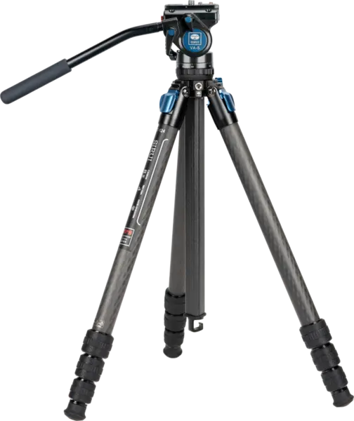 Sirui ST-124+VA-5 Carbon Tripod WPS with Video Head, Trepied foto carbon