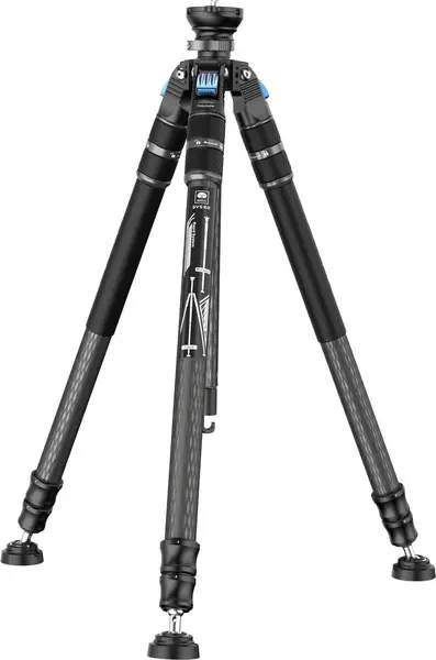 Sirui SVS60 Trepied Video Carbon, Reglaj One-Step, Monopod Integrat, Bol Nivelare +/- 15 grade, Inaltime 164 cm, Sarcina 8 kg