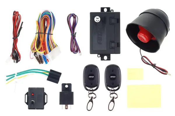 Sistem Alarma Auto Premium AMiO CA14 cu 2 telecomenzi