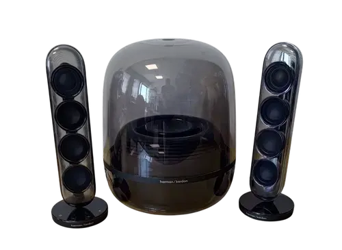 Sistem audio 2.1 Harman Kardon Soundsticks 5, 190W, Bluetooth, HDMI ARC, Auracast (Negru)