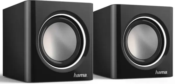 Sistem audio Hama - Sonic Mobil, negru/argintiu