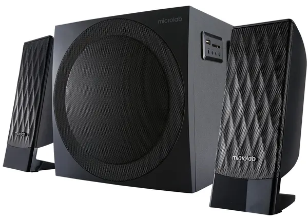 Sistem audio Microlab - M-300BT, 2.1, negru