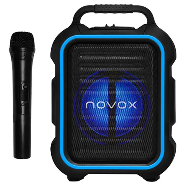 Sistem audio Novox - Mobilite, negru/albastru