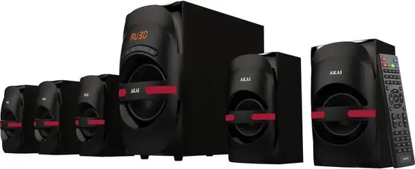 SISTEM BOXE 5.1 AKAI BT 45Wx1,12Wx5 SISTEM BOXE 5.1 AKAI BT 45Wx1,12Wx5