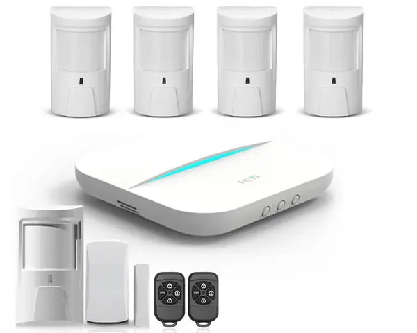 Sistem de alarma GSM, Wi-Fi, wireless Heyi, 6 zone, TCP/IP HY-W20-5PIR