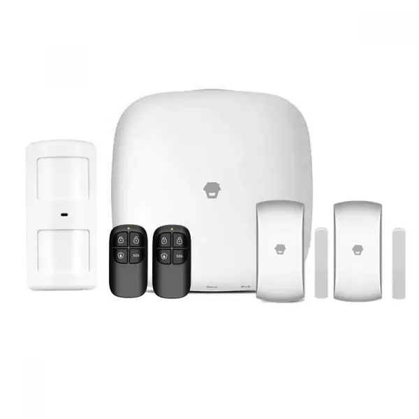 Sistem de alarma wireless WiFi/GSM Chuango LTE-400, 433 MHz, 97 dB, max 50 senzori, 3G/4G, pet immunity