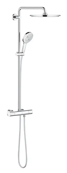 Sistem de dus Grohe Rainshower SmartActive 310 27966001, aparent, termostat, 310 mm, anti-oparire, anti-calcar, Crom