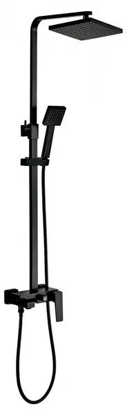 Sistem de duș Inter Ceramic - Elinor, ICT 6891B, Negru mat