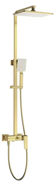 Sistem de duș Inter Ceramic - Elinor, ICT 6891BRUSH GOLD, aur