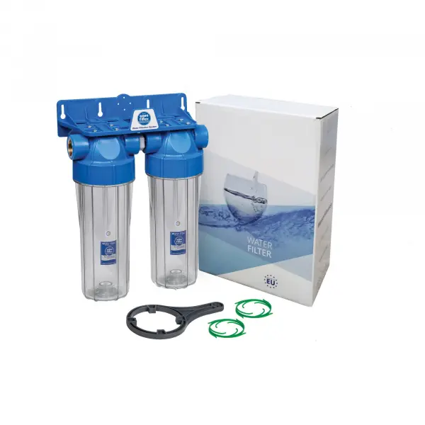 Sistem de filtrare duplex AQUAFILTER 10 (FHPRCLx-B-TWIN)