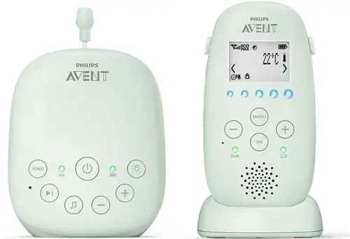 Sistem de monitorizare Philips Avent DECT SCD721/26 (Alb)