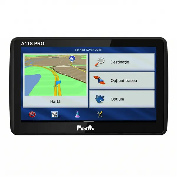 Sistem de Navigatie PilotOn A11S Pro V2 - GPS Android 7 inch pentru Camion, Hărți Europa incluse