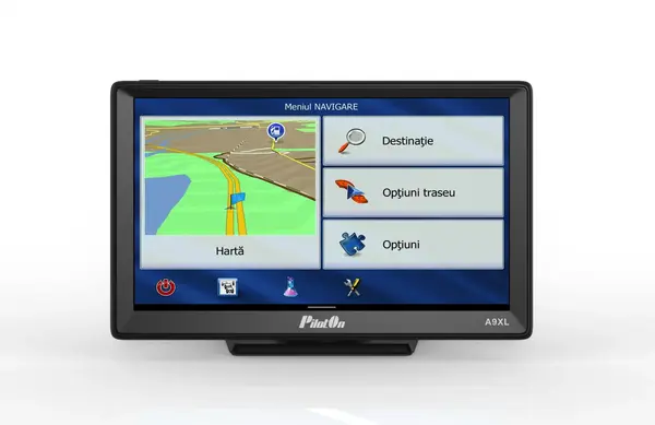 Sistem de Navigatie PilotOn A9XL - GPS Android 9 inch pentru Camion, Harti Europa incluse