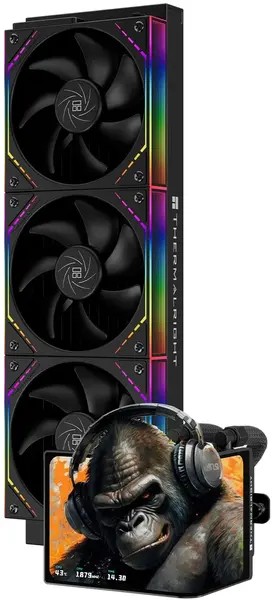 Sistem de răcire cu lichid Thermalright - Levita Vision 360 ARGB, 360 mm, negru
