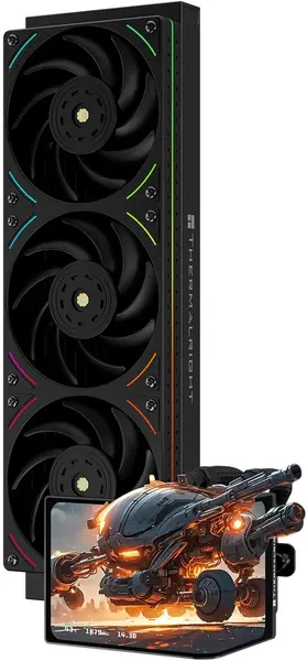 Sistem de răcire cu lichid Thermalright - Levita Vision 360 UB ARGB, 360 mm, negru