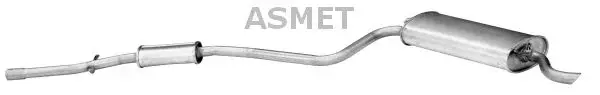 Sistem evacuare complet 2020mm FIAT SEICENTO 600 1.1 intre 1998-2010