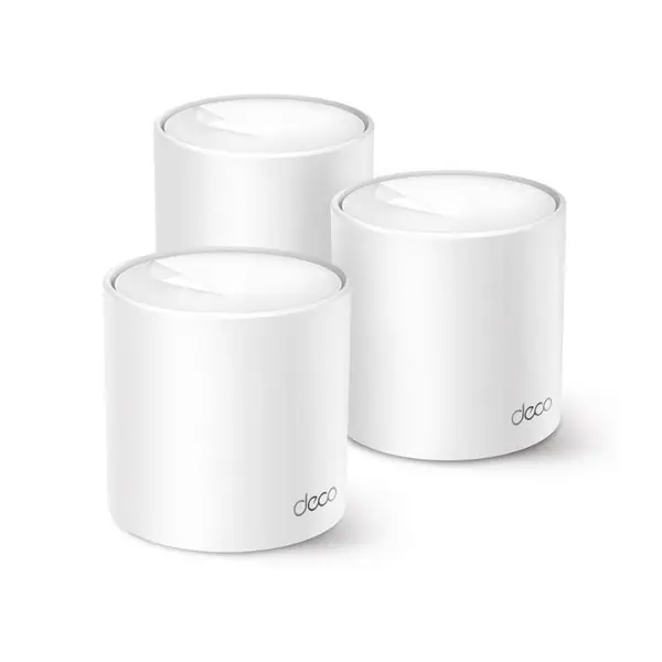 Sistem Mesh Wi-Fi TP-Link Deco X10 (3-pack), AX1500, Dual-Band Wi-Fi 6