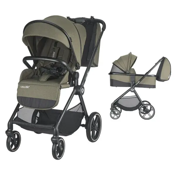 Sistem modular 2 in 1 Coccolle, Lissia Moss Green