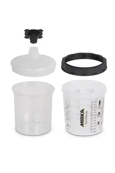 Sistem PPS 50 pahare + 50 capace, sita 125 microni, 650ml, PSC MIRKA