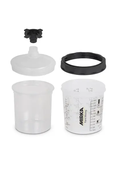 Sistem PPS 50 pahare + 50 capace, sita 190 microni, 650ml, PSC MIRKA
