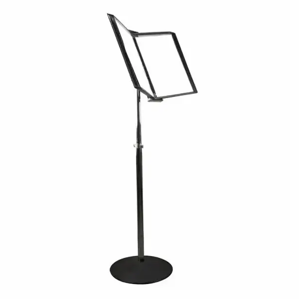 Sistem prezentare pentru podea 10 displayuri A4 negru Tarifold Sistem prezentare pentru podea 10 displayuri A4 negru Tarifold