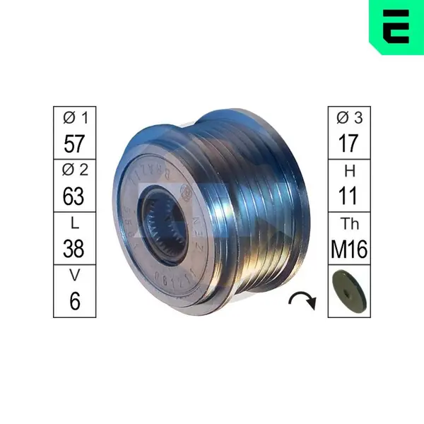 Sistem roata libera, generator ERA ZN5561