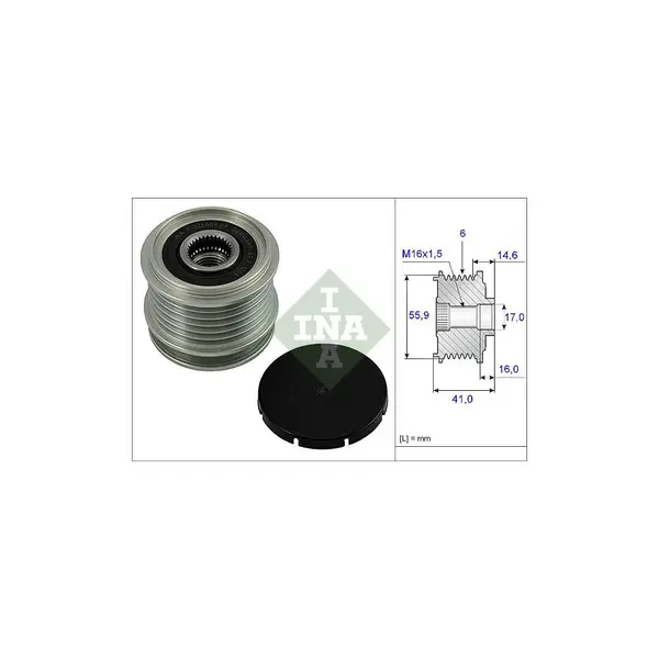 Sistem roata libera, generator Schaeffler INA 535 0010 10