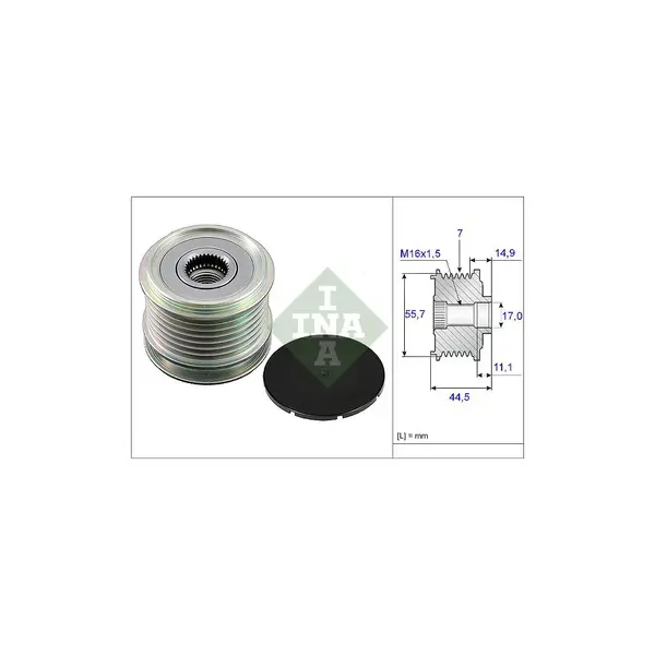 Sistem roata libera, generator Schaeffler INA 535 0042 10