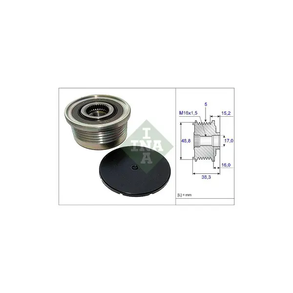 Sistem roata libera, generator Schaeffler INA 535 0048 10