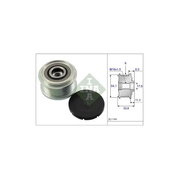 Sistem roata libera, generator Schaeffler INA 535 0059 10