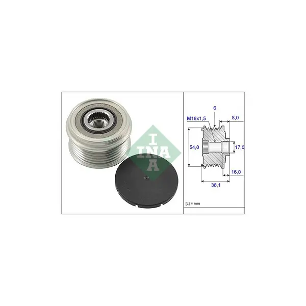 Sistem roata libera, generator Schaeffler INA 535 0063 10