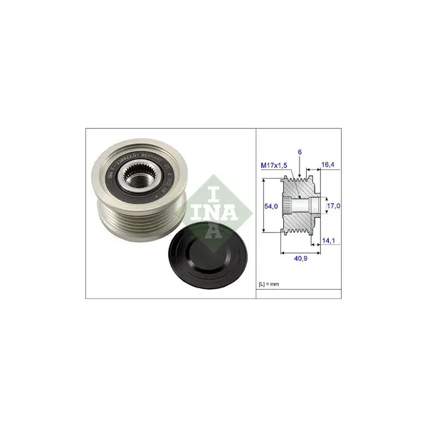 Sistem roata libera, generator Schaeffler INA 535 0112 10