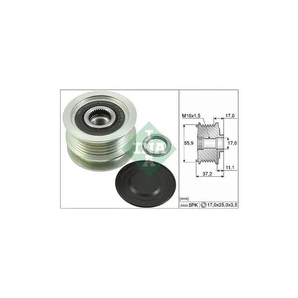 Sistem roata libera, generator Schaeffler INA 535 0116 10