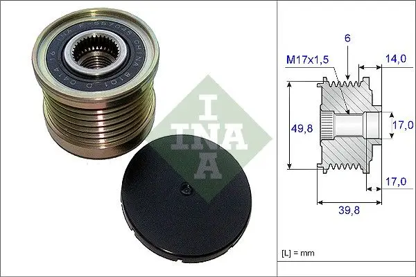 Sistem roata libera, generator Schaeffler INA 535 0146 10