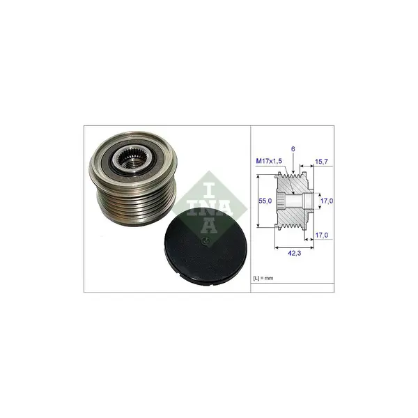 Sistem roata libera, generator Schaeffler INA 535 0154 10