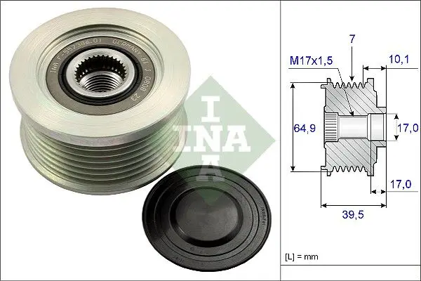 Sistem roata libera, generator Schaeffler INA 535 0177 10