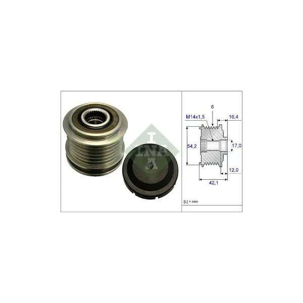 Sistem roata libera, generator Schaeffler INA 535 0181 10