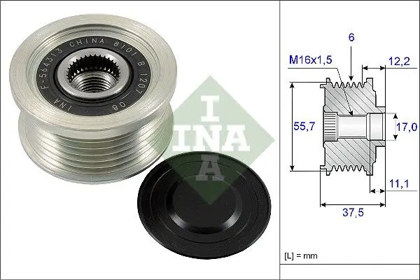 Sistem roata libera, generator Schaeffler INA 535 0226 10