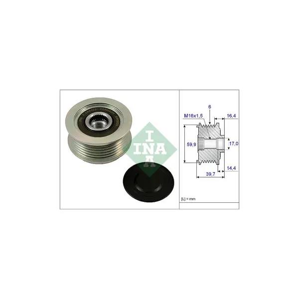 Sistem roata libera, generator Schaeffler INA 535 0241 10