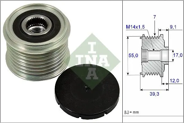 Sistem roata libera, generator Schaeffler INA 535 0260 10