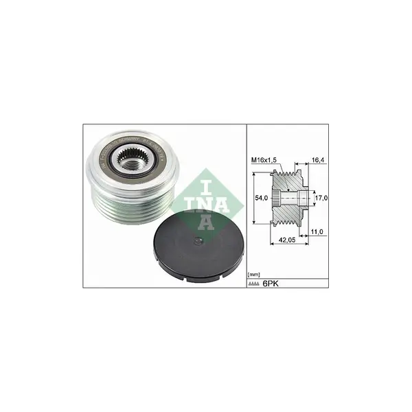 Sistem roata libera, generator Schaeffler INA 535 0285 10