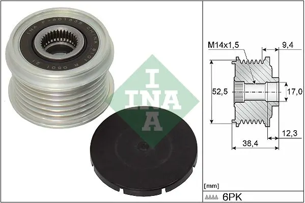 Sistem roata libera, generator Schaeffler INA 535 0329 10