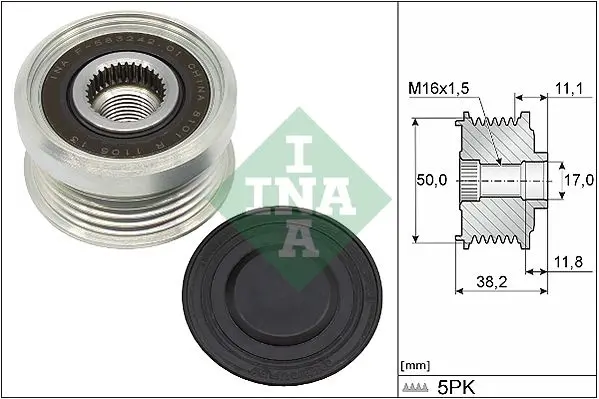 Sistem roata libera, generator Schaeffler INA 535 0337 10