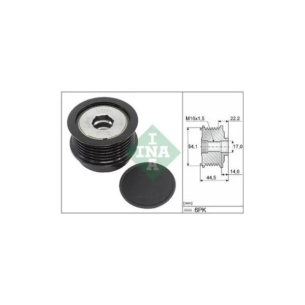 Sistem roata libera, generator Schaeffler INA 535 0352 10